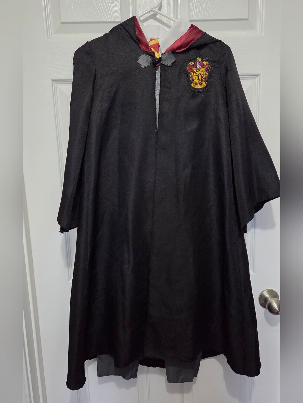 Wizarding World Harry Potter Gryffindor Kids Costume Robe Jumper Set 7/8